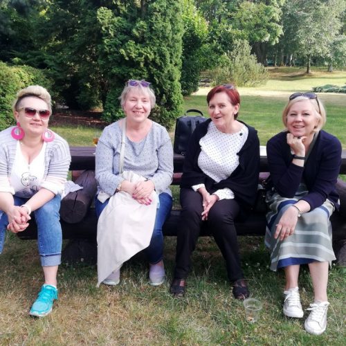 dr Justyna Ratkowska-Pasikowska, dr Wanda Baranowska, prof. Alina Wróbel, Małgorzata Kosiorek