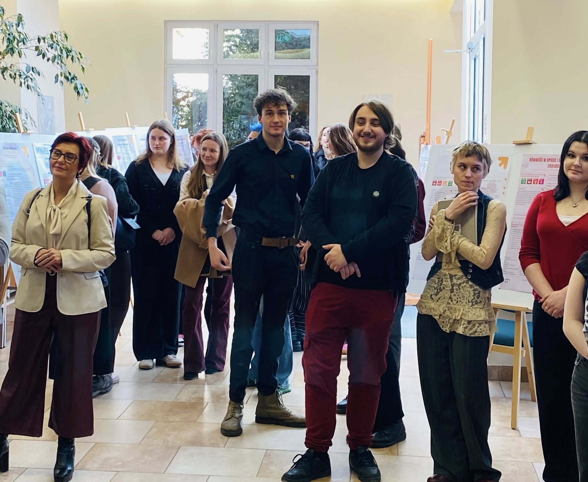 Wernisaż wystawy studenckich posterów