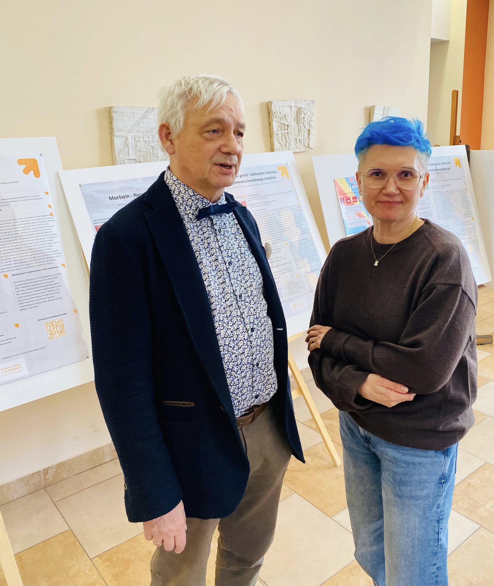 Wernisaż wystawy studenckich posterów