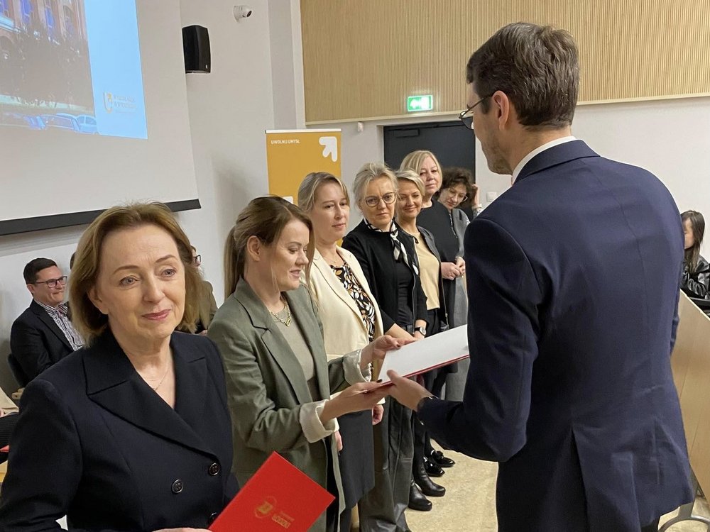 Wręczenie nagród Retora UŁ