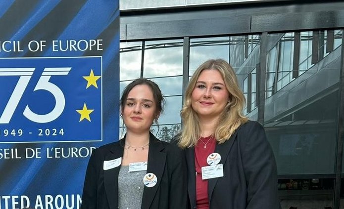Studentki WNoW UŁ w Radzie Europy