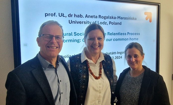 dr hab. Aneta Rogalska-Marasińska gościła w Katolickim Uniwersytecie w Eichstatt-Ingolstadt w Bawarii