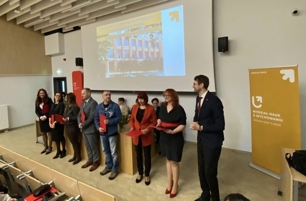 Wręczenie nagród Retora UŁ