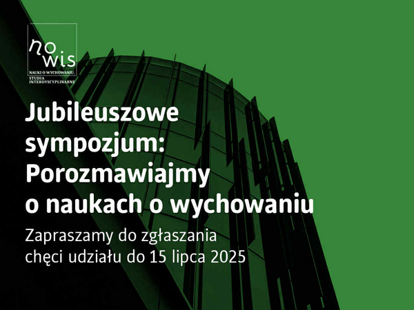 Sympozjum: Porozmawiajmy o naukach o wychowaniu